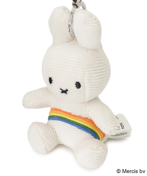 one'sterrace（ワンズテラス）の「Dick Bruna miffy ボントントイズ キーチェーン レインボー（その他雑貨・レディース・ホワイト系9・99）」の2枚目の写真