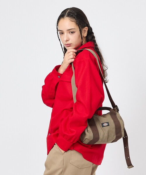 Dickies（ディッキーズ）の「【DICKIES/ディッキーズ】TOUGHOUT MINIDUFFLE / タフアウト ミニダッフル / ユニセックス（ショルダーバッグ・メンズ・カーキ/ブラウン/ベージュ/ブラック・フリー）」の3枚目の写真