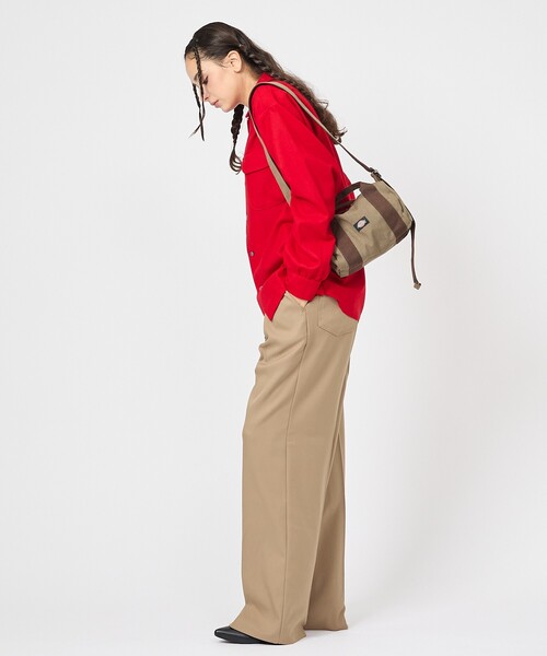 Dickies（ディッキーズ）の「【DICKIES/ディッキーズ】TOUGHOUT MINIDUFFLE / タフアウト ミニダッフル / ユニセックス（ショルダーバッグ・メンズ・カーキ/ブラウン/ベージュ/ブラック・フリー）」の17枚目の写真