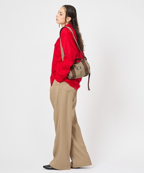 Dickies（ディッキーズ）の「【DICKIES/ディッキーズ】TOUGHOUT MINIDUFFLE / タフアウト ミニダッフル / ユニセックス（ショルダーバッグ・メンズ・カーキ/ブラウン/ベージュ/ブラック・フリー）」の16枚目の写真
