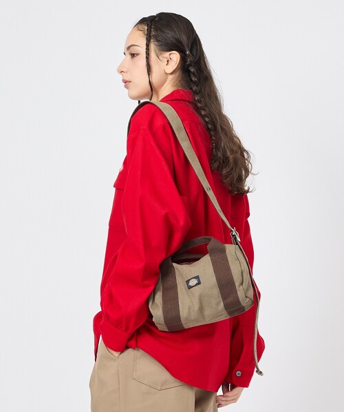 Dickies（ディッキーズ）の「【DICKIES/ディッキーズ】TOUGHOUT MINIDUFFLE / タフアウト ミニダッフル / ユニセックス（ショルダーバッグ・メンズ・カーキ/ブラウン/ベージュ/ブラック・フリー）」の15枚目の写真