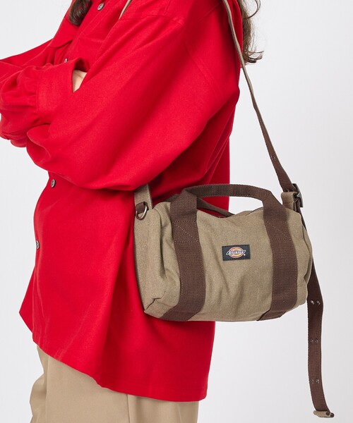 Dickies（ディッキーズ）の「【DICKIES/ディッキーズ】TOUGHOUT MINIDUFFLE / タフアウト ミニダッフル / ユニセックス（ショルダーバッグ・メンズ・カーキ/ブラウン/ベージュ/ブラック・フリー）」の14枚目の写真