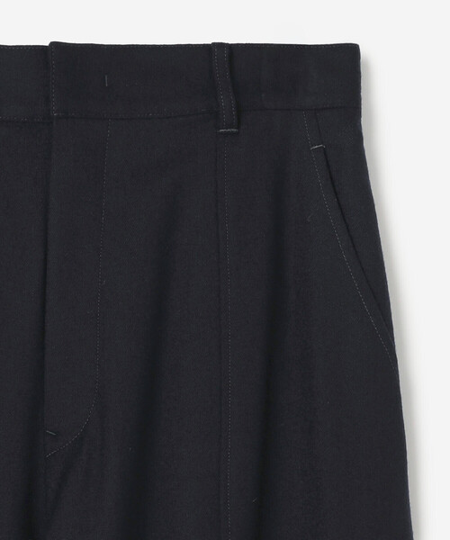 LE GLAZIK(ルグラジック)の「LE GLAZIK | ウールフランネル ワイドイージーパンツ WOMEN(その他パンツ・レディース・ダークネイビー/グレー/ブラウン・36)」の15枚目の写真