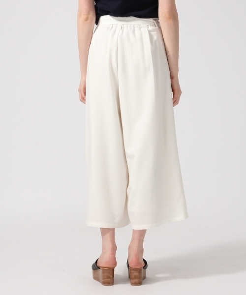 HARE(ハレ)の「アシメデザインスカウチョ(HARE)(スラックス・レディース・グレー/ブラック/オフホワイト・FREE)」の9枚目の写真