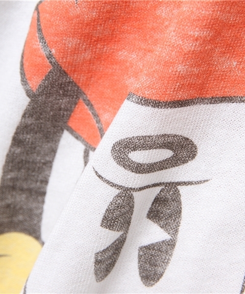 JUNK FOOD(ジャンクフード)の「INVERTED MICKEY/ミッキーマウス Tシャツ(Tシャツ/カットソー・メンズ・ホワイト・SMALL/LARGE/MEDIUM)」の8枚目の写真