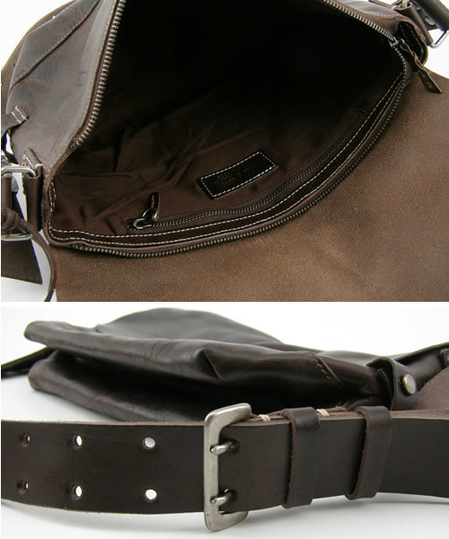 URBAN RESEARCH DOORS WOMENS（アーバンリサーチ ドアーズ ウィメンズ）の「DOORS レザーショルダーバッグA（ショルダーバッグ・レディース・チョコ/ベージュ/ブラウン/ネイビー/レッド・FREE）」の10枚目の写真