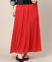 BEAUTY&YOUTH UNITED ARROWS | BY ジョーゼットプリーツマキシスカート◆(スカート)