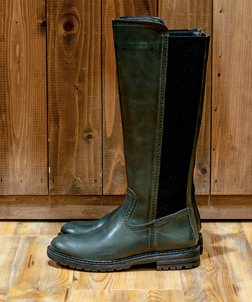 TRIVICT（トリビクト）の「TRIVICT トリビクト バックストレッチロングジョッキーブーツ（ブーツ・レディース・ダークブラウン/ブラック/カーキ・38/37/36/35）」の10枚目の写真