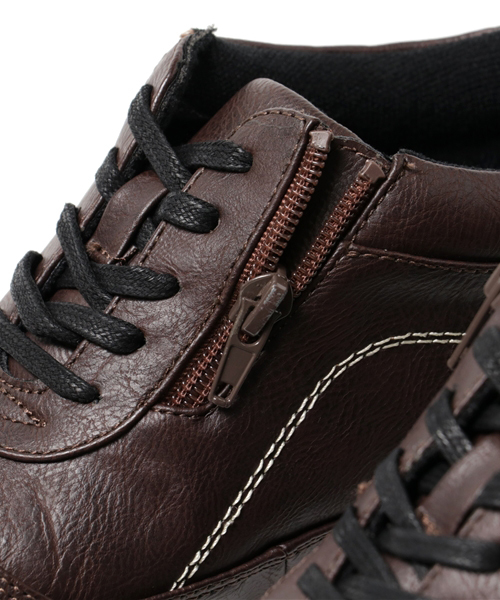 One Mile（ワンマイル）の「防水レースアップコンフォートシューズ (OM-357)（スニーカー・レディース・ブラウン/ブラック/カーキ/キャメル・22.5cm/23.5cm/23.0cm/24.0cm/24.5cm）」の11枚目の写真