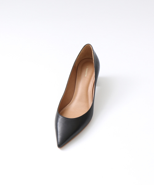 Au BANNISTER(オゥバニスター)の「ブロックヒールパンプス(パンプス・レディース・ブラック/キャメル/ブルー/ピンク/ライトグレー・35/36/37/38/39)」の8枚目の写真