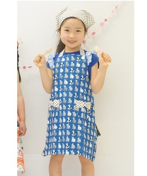 nino（ニノ）の「[90-140]エプロンセット(日本製)（エプロン）」