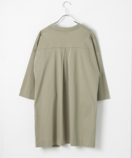 WORK NOT WORK URBAN RESEARCH（ワークノットワークアーバンリサーチ）の「WORK NOT WORK　シルケットスムースガウンカーディガン（カーディガン/ボレロ・レディース・ブルー/ベージュ系その他/カーキ・FREE）」の16枚目の写真