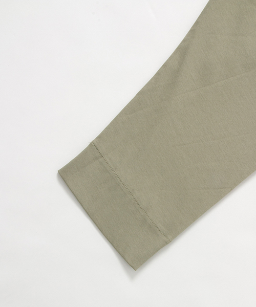 WORK NOT WORK URBAN RESEARCH（ワークノットワークアーバンリサーチ）の「WORK NOT WORK　シルケットスムースガウンカーディガン（カーディガン/ボレロ・レディース・ブルー/ベージュ系その他/カーキ・FREE）」の11枚目の写真