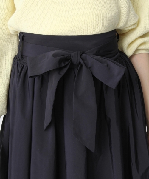 Andemiu(アンデミュウ)の「【BAILA4月号掲載】【脚長MAKE】STYLEセレクトフレアスカート754386(スカート・レディース・ピンク/ネイビー/ベージュ/イエロー/ブルー・MEDIUM/SMALL/M size/2(M)/S size/1(S))」の9枚目の写真