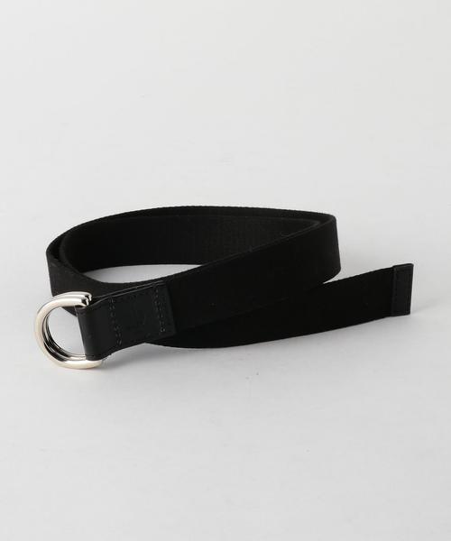 WHITE HOUSE COX(ホワイトハウスコックス)の「<Whitehouse Cox(ホワイトハウスコックス)> B-2365 D-RING BELT(ベルト・メンズ・ブラック/ダークブラウン/レッド/ケリー/ロイヤルブルー/ネイビー・MEDIUM/LARGE)」の2枚目の写真