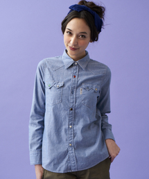 BLUE BLUE | ◎[聖林公司：ブルーブルー]EX BLUE BLUE CHAMB WES シャツ(シャツ/ブラウス)