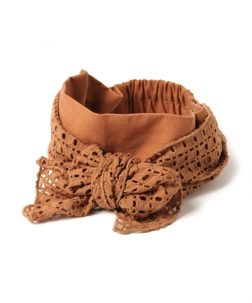 studio CLIP（スタディオクリップ）の「2WAYレースヘアバンド（ヘアバンド・レディース・ブラック/ベージュ/ブラウン・FREE）」の2枚目の写真