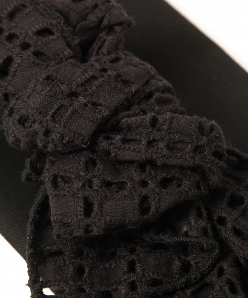 studio CLIP（スタディオクリップ）の「2WAYレースヘアバンド（ヘアバンド・レディース・ブラック/ベージュ/ブラウン・FREE）」の12枚目の写真