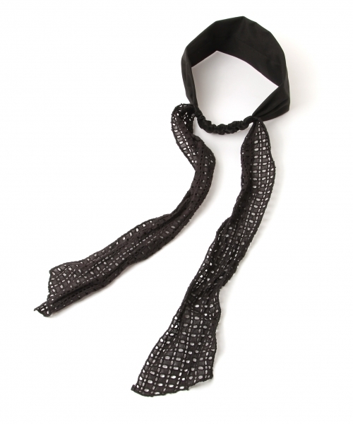 studio CLIP（スタディオクリップ）の「2WAYレースヘアバンド（ヘアバンド・レディース・ブラック/ベージュ/ブラウン・FREE）」の13枚目の写真