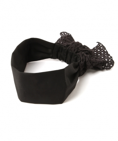 studio CLIP（スタディオクリップ）の「2WAYレースヘアバンド（ヘアバンド・レディース・ブラック/ベージュ/ブラウン・FREE）」の15枚目の写真