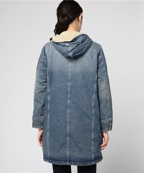 OLD BETTY'S（オールドベティーズ）の「Denim×Boa Long Work