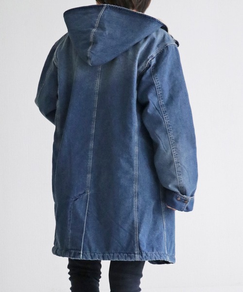 OLD BETTY'S（オールドベティーズ）の「Denim×Boa Long Work