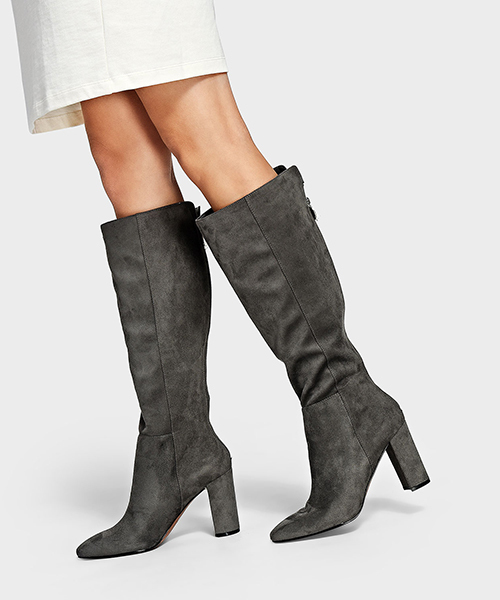 CHARLES & KEITH（チャールズ & キース）の「ニーハイブーツ/KNEE HIGH BOOTS（ブーツ・レディース・ブラック/グレー・22.5cm/23cm/23.5cm/24.5cm/25cm）」の9枚目の写真