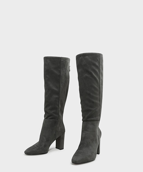 CHARLES & KEITH（チャールズ & キース）の「ニーハイブーツ/KNEE HIGH BOOTS（ブーツ・レディース・ブラック/グレー・22.5cm/23cm/23.5cm/24.5cm/25cm）」の10枚目の写真