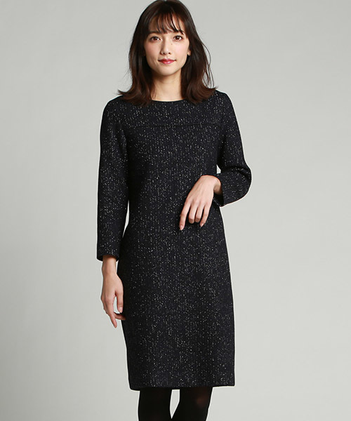 Lautreamont ロートレアモン の シャイニーツイードワンピース ワンピース Wear