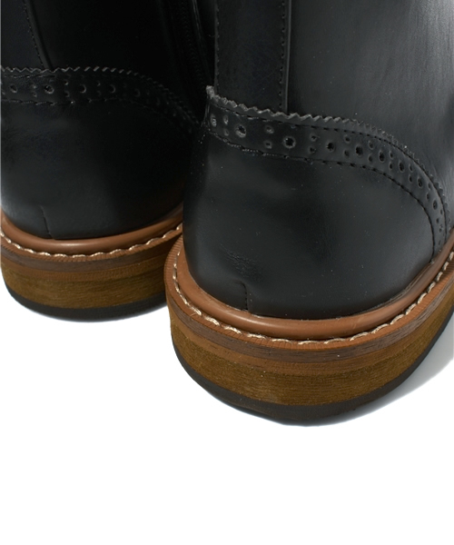 UNION STATION（ユニオンステーション）の「ウィングチップブーツ（ブーツ・メンズ・ブラック/ダークブラウン/キャメル・MEDIUM/LARGE）」の9枚目の写真