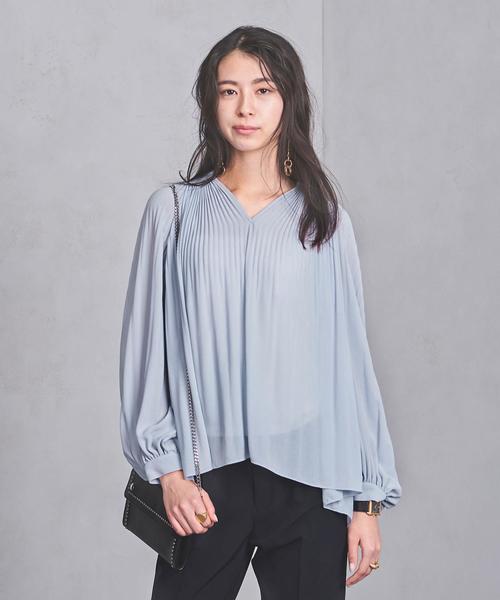 UNITED ARROWS（ユナイテッドアローズ）の「UBCS プリーツ ブラウス 