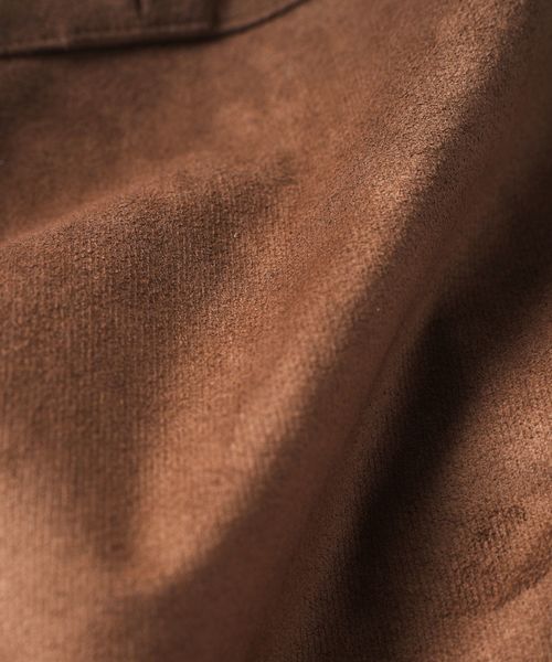 SHIPS（シップス）の「SC: ultrasuede(R) ライト サファリ ジャケット（ミリタリージャケット・メンズ・ベージュ/ブラウン/オリーブ/ブルー・SMALL/MEDIUM/LARGE/X-LARGE）」の13枚目の写真