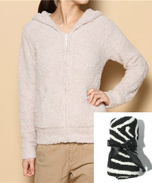 BAREFOOT DREAMS | 【12/9まで！】415 Bamboo Chic Hoodie+561 Animal print receiving blanket【Gift Packs】(パーカー)
