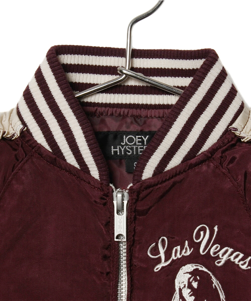 JOEY HYSTERIC(ジョーイヒステリック)の「CASINO刺繍 スカジャン(その他アウター・キッズ・ブラック/ターコイズブルー/パープル・X-SMALL/SMALL/MEDIUM)」の5枚目の写真