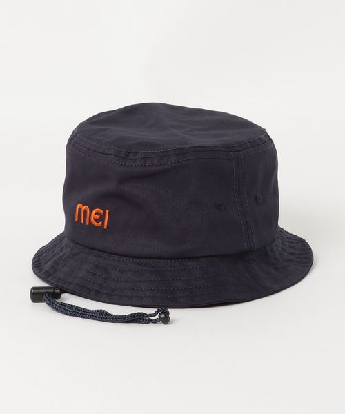 FREAK'S STORE（フリークスストア）の「MEI×FREAK'S STORE/メイ×フリークスストア 別注キッズ バケットハット（ハット・キッズ・ホワイト/オレンジ/ネイビー・FREE）」の2枚目の写真