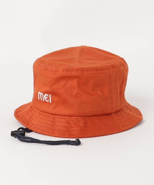 FREAK'S STORE（フリークスストア）の「MEI×FREAK'S STORE/メイ×フリークスストア 別注キッズ バケットハット（ハット・キッズ・ホワイト/オレンジ/ネイビー・FREE）」の3枚目の写真