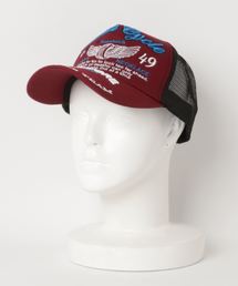 STYLEBLOCK | タイヤ＆ウイング刺繍バイカーメッシュキャップ(キャップ)