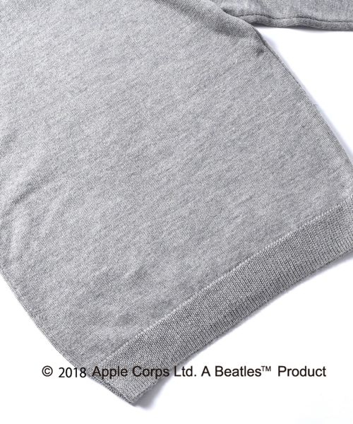 SHIPS（シップス）の「SU: BEATLES ニット■（ニット/セーター・メンズ・ネイビー/グレー/オリーブ/グレー系その他/ダークネイビー/パープル・SMALL/MEDIUM/LARGE/X-LARGE）」の18枚目の写真