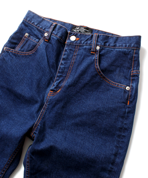 BEAMS（ビームス）の「BEAMS / スキニーサルエルデニム（デニムパンツ・メンズ・グレー/インディゴブルー・SMALL/MEDIUM/LARGE/X-LARGE）」の8枚目の写真