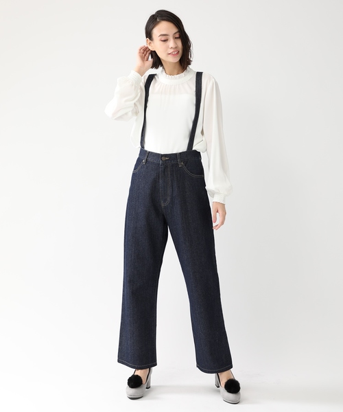 Honeys ハニーズ の サス付デニムパンツ デニムパンツ Wear