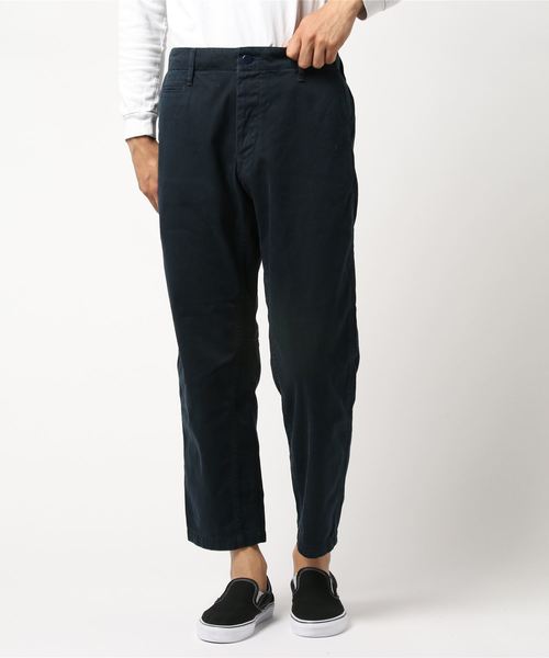 AOZORA(アオゾラ)の「AOZORA/アオゾラ ロングガゼットトラウザー(その他パンツ・メンズ・ベージュ/ネイビー/オリーブ・MEDIUM/LARGE/SMALL)」の3枚目の写真