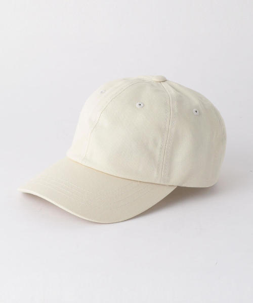 BEAUTY&YOUTH UNITED ARROWS(ビューティーアンドユースユナイテッドアローズ)の「BY∴ コットンキャップ(キャップ・レディース・ベージュ/ブラック/ワインレッド/オフホワイト/ライラック/ナチュラル/ライム/その他1/ケリー/パープル/ダークブラウン/その他2/その他3・FREE)」の2枚目の写真