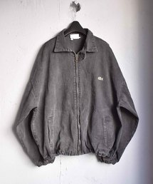 ラコステ　希少　デニムジャケット　スイングトップ　ワニ刺繡 ラコステ 希少 デニムジャケット スイングトップ ワニ刺繡