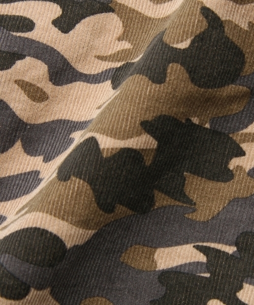 green label relaxing（グリーンレーベルリラクシング）の「ホソコール メイサイ プリント シャツ（シャツ/ブラウス・キッズ・オリーブ/ベージュ・XS/95/S/105/M/115/L/125）」の8枚目の写真