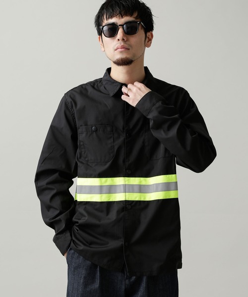 Nano Universe ナノユニバース の リフレクターシャツｌｓ シャツ ブラウス Wear