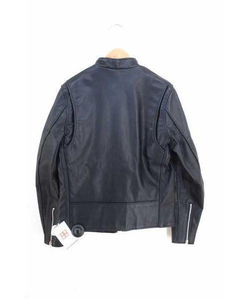 ブランド古着】カウレザーシングルライダースジャケット