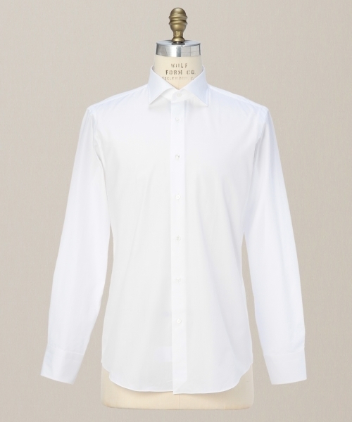 UNITED ARROWS（ユナイテッドアローズ）の「UAD ブロードセミワイドスリムシャツ ◆（シャツ/ブラウス・メンズ・ホワイト/ライトブルー・38cm/37cm/40cm/42cm/39cm/41cm/36cm/43cm）」の9枚目の写真