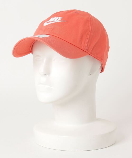 NIKE(ナイキ)の「NIKE/ナイキ キャップ ヘリテージ86 フューチュラ ウォッシュド 913011(キャップ・メンズ・ホワイト/ブラック/サーモンピンク/ネイビー/ピンク系その他/グレー×ホワイト/ネイビー×ホワイト/コバルトブルー/ミント/ベビーピンク・FREE)」の9枚目の写真
