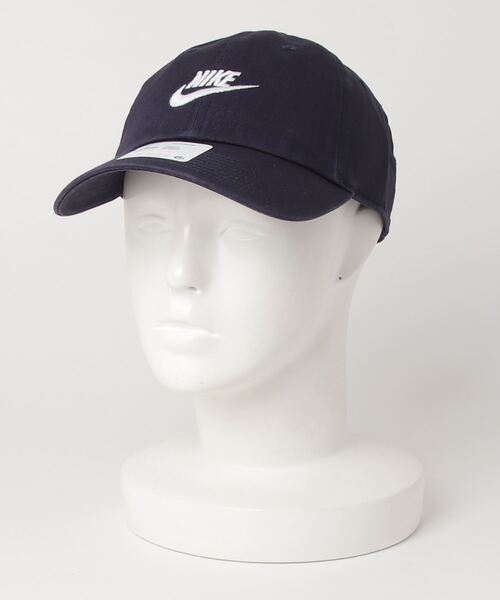 NIKE(ナイキ)の「NIKE/ナイキ キャップ ヘリテージ86 フューチュラ ウォッシュド 913011(キャップ・メンズ・ホワイト/ブラック/サーモンピンク/ネイビー/ピンク系その他/グレー×ホワイト/ネイビー×ホワイト/コバルトブルー/ミント/ベビーピンク・FREE)」の7枚目の写真