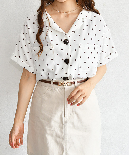 PairPair(ペアペア)の「ポケット付きカイキンシャツ(シャツ/ブラウス・レディース・ブラック/ブルー/アイボリー/スモークピンク/ホワイト系その他/ベージュ系その他・FREE)」の17枚目の写真